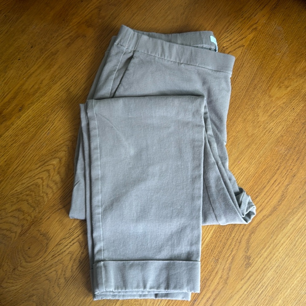 J JILL Bi-Stretch Tan Capri Pants